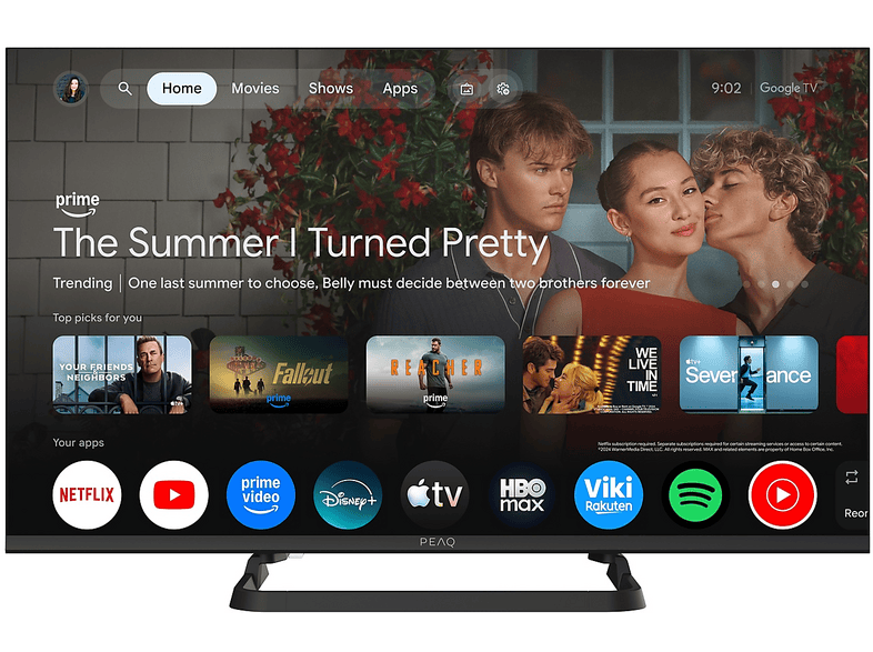 peaq-32gqf-5126c-smart-tv-32-qled-full-hd-classe-d PEAQ 32GQF-5126C, SMART TV, 32 ", QLED, Full-HD, Classe D