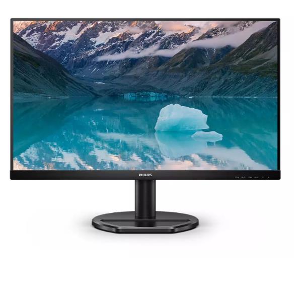 Philips 242S9JML S Line Monitor PC 23.8'' Full HD 1920x1080 VA 75Hz Hub USB 3.2 VGA DVI HDMI DisplayPort colore Nero