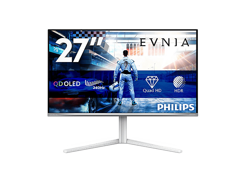 Philips 27 16:9 Qd-Oled 2560X1440 240HZ Pivot Hdmi Dp USB 27M2N6501L/00