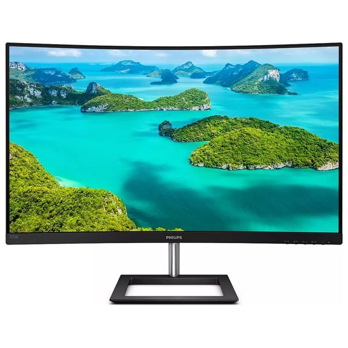 Philips 272E1CA-00 E Line Monitor Gaming 27'' VA Curvo Full HD 1920x1080 75 Hz 4 ms AMD FreeSync colore Nero