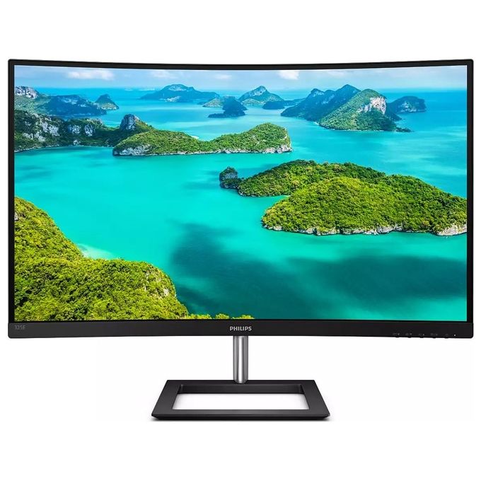 Philips 325E1C-00 E Line Monitor PC Curvo 31.5'' VA QHD 2560x1440 75Hz AMD FreeSync 4ms colore Nero