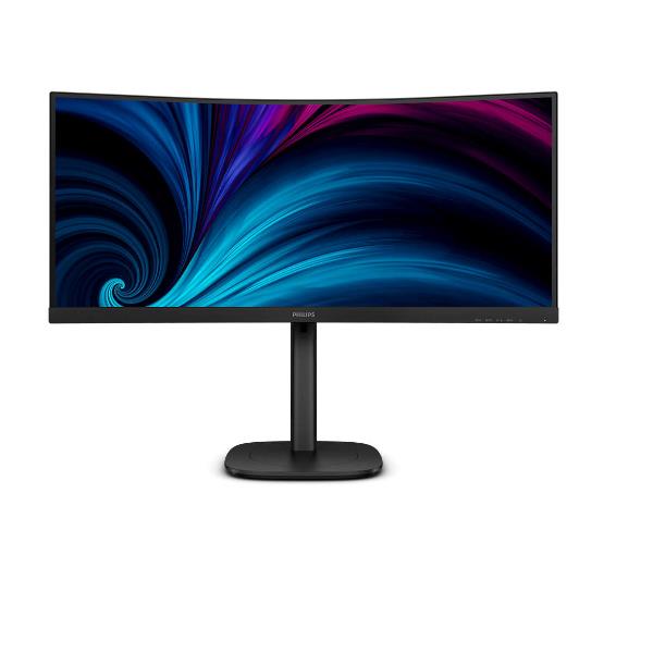 Philips 34B2U3600C Monitor Curvo 34'' VA WQHD 3440x1440 120Hz USB-C 90W Hub USB RJ45 KVM colore Nero