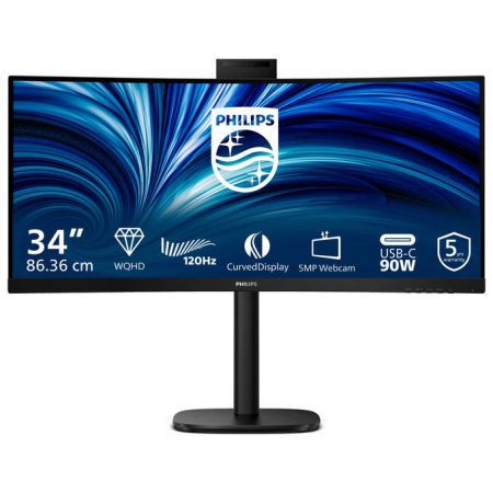 philips-34b2u3600ch-00-monitor-pc-34b2u3600ch-34-pollici-wid Philips 34B2U3600CH-00 Monitor PC 34B2U3600CH 34 Pollici Wide Quad HD Curvo Nero