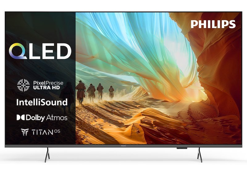 PHILIPS 65PQS7801/12 TV QLED, SMART TV, 65 “, Processore Pixel Precise Ultra HD, Classe E