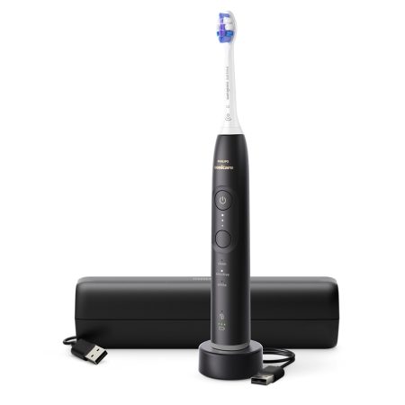 philips-spazzolino-elettrico-sonico-hx7411-02-nero-ricaricab Philips Spazzolino Elettrico Sonico HX7411-02 Nero Ricaricabile