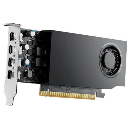 pny-vcnrtxa400-pl-rtx-a400-scheda-video-professionale-4-gb-g PNY VCNRTXA400-PL RTX A400 Scheda Video Professionale 4 GB GDDR6 PCIe 4.0 x8 768 CUDA Core 4x Mini DisplayPort Low Profile colore Nero