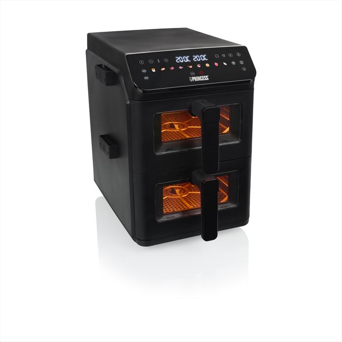 Princess Friggitrice ad Aria Verticale Doppio Cestello 11.2 Litri 3000W 11 Programmi