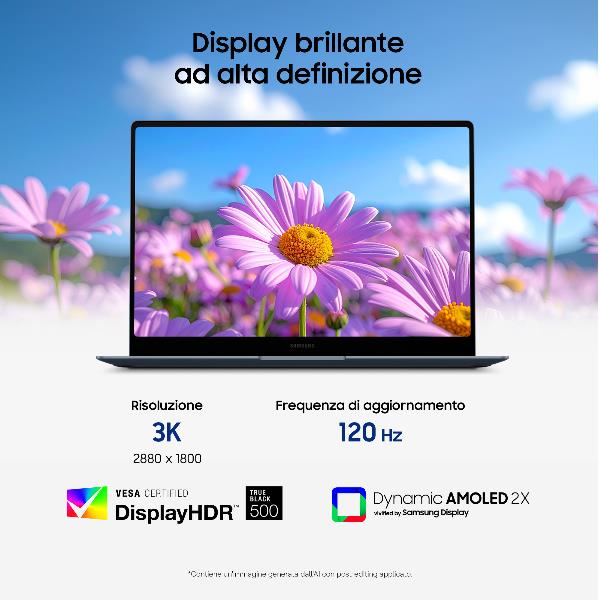Samsung Galaxy Book6 Edge|16 |8CX|16GB|512GB|Gray Win11Pro NP964XRD-KB2IT