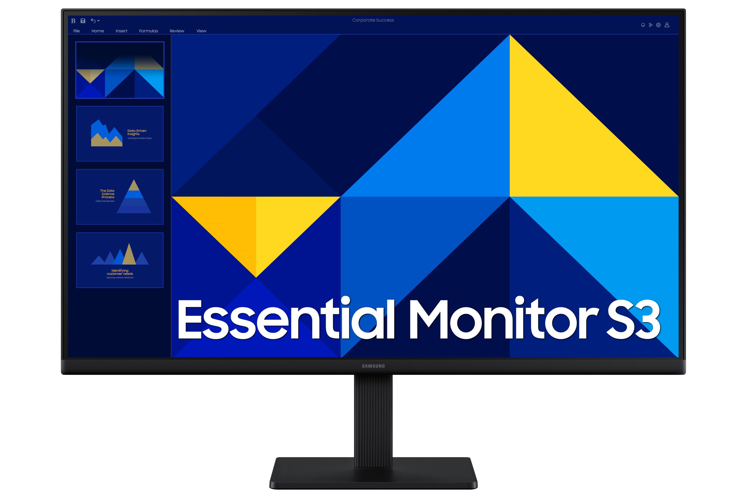 Samsung LS27D302GAUXEN S30GD Monitor 27'' 1920 x 1080 Pixel IPS 100 Hz colore Nero