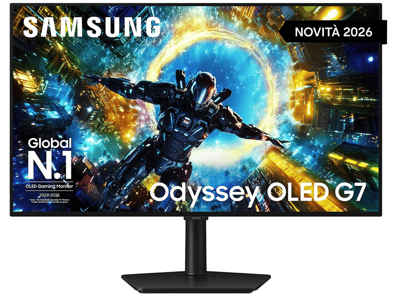 Samsung Monito Gaming UHD Woled Dual LS32HG732SUXEN
