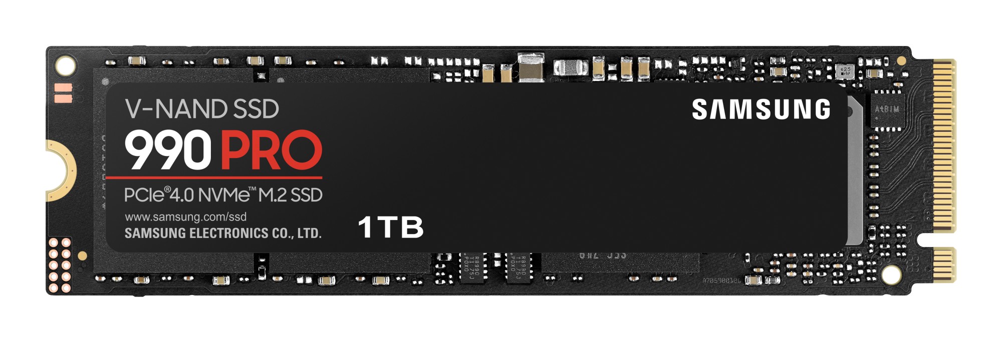 Samsung MZ-V9P1T0BW 990 PRO SSD Interno NVMe M.2 1TB PCIe 4.0 x4 Lettura 7450 MB-s Scrittura 6900 MB-s V-NAND MLC