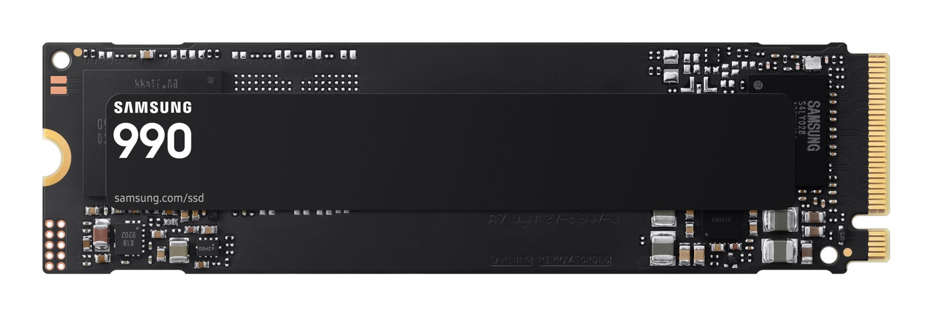 Samsung MZ-V9V1T0BW 990 EVO SSD M.2 PCI Express 4.0 NVMe 1TB V-NAND velocita' lettura 7150 MB-s scrittura 6450 MB-s colore Nero