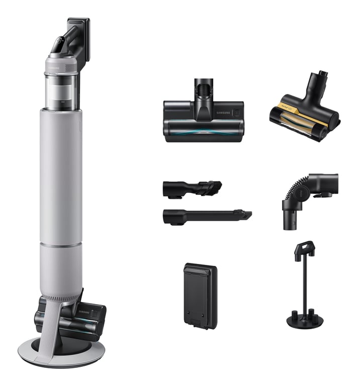 Samsung VS80F28DLP Bespoke Jet AI Lite Pet Aspirapolvere Senza Filo 280W HEPA 0.5L autonomia 60 min 87dB colore Grigio