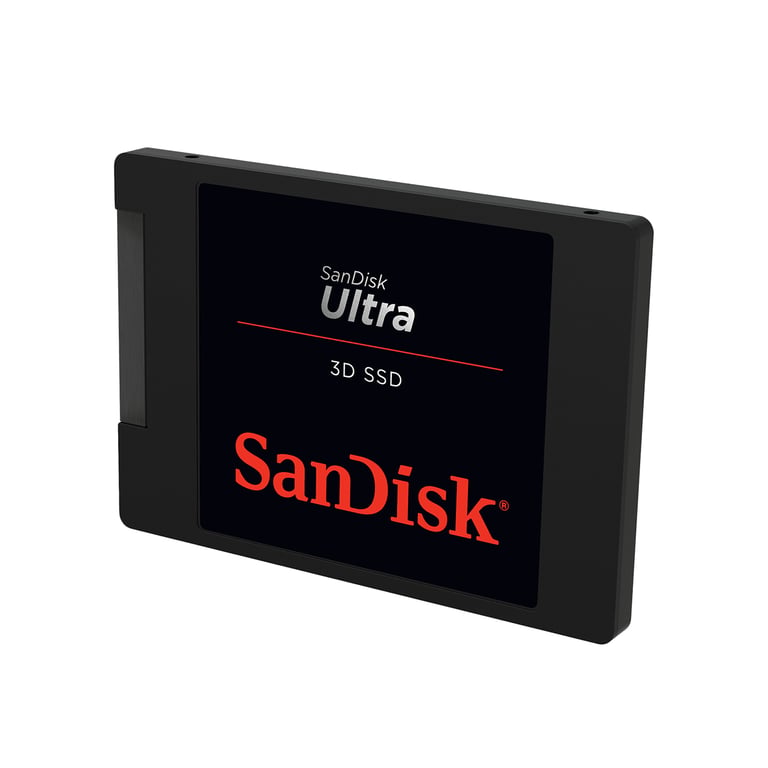 SanDisk SDSSDH3-500G-G26 Ultra 3D SSD Interno 500 GB 2.5” SATA III 3D NAND velocita’ lettura fino a 560 MB-s scrittura 510 MB-s colore Nero - Nero