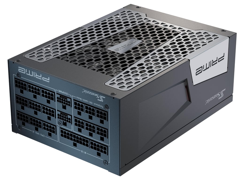 Seasonic PRIME-TX-1600 Alimentatore 1600 W 80 PLUS Titanium ATX Nero