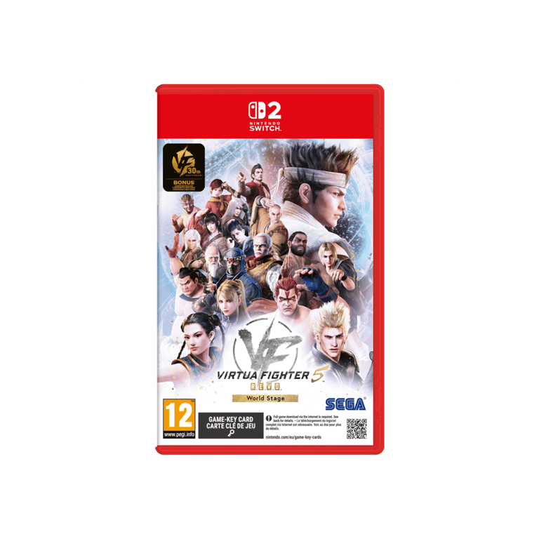 sega-virtua-fighter-5-r-e-v-o-world-stage-30th-anniversary SEGA Virtua Fighter 5 R.E.V.O. World Stage 30th Anniversary Edition Game-Key Card Nintendo Switch 2