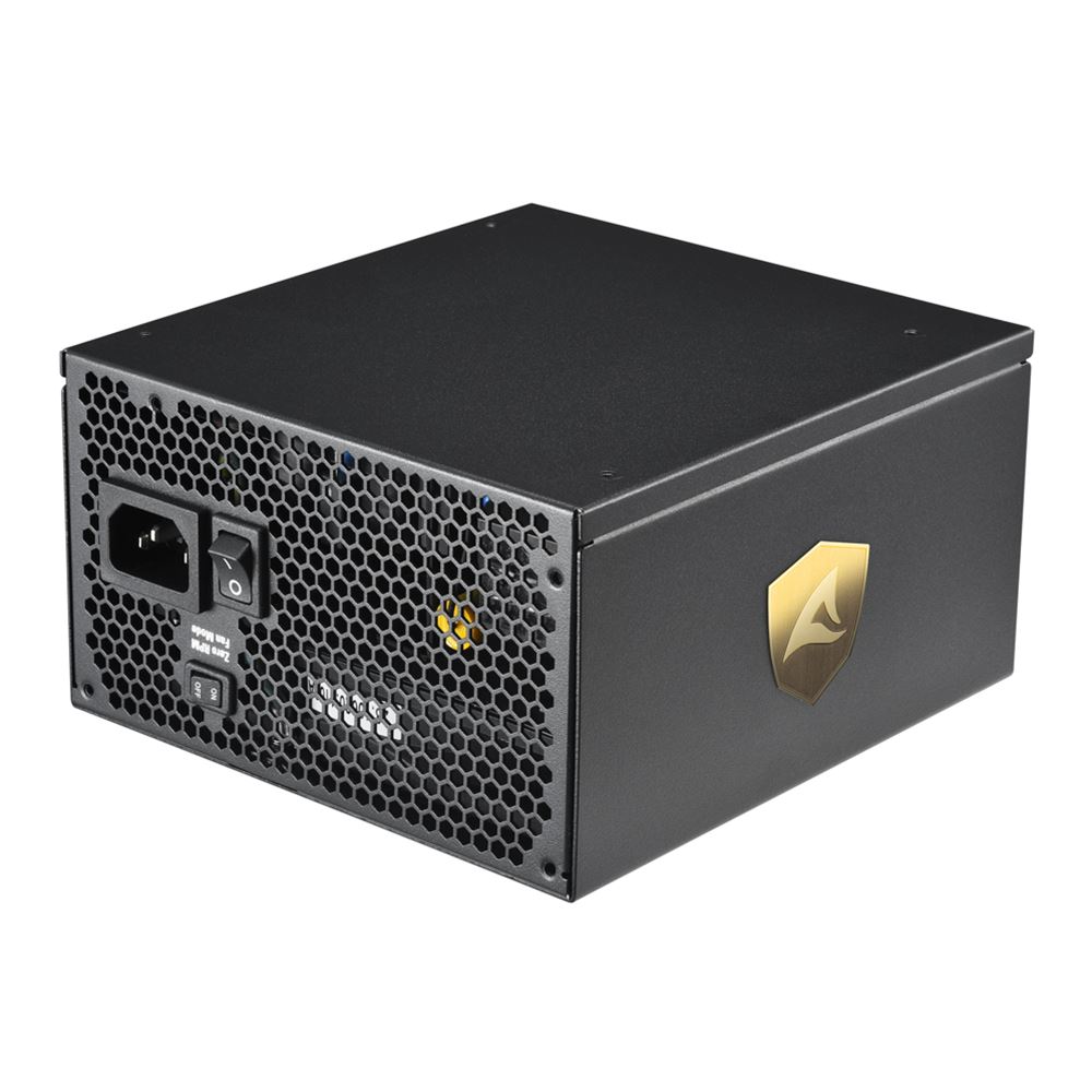 Sharkoon Alimentatore Rebel P30 Gold 850W ATX3.0 ATX 3.0, Pcie GEN5 12VHPWR, 80 Plus Gold, 135MM ZER