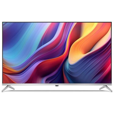 sharp-43gp6265e-smart-tv-43-4k-ultra-hd-qled-google-tv-dol Sharp 43GP6265E Smart TV 43'' 4K Ultra HD QLED Google TV Dolby Vision Dolby Atmos colore Nero