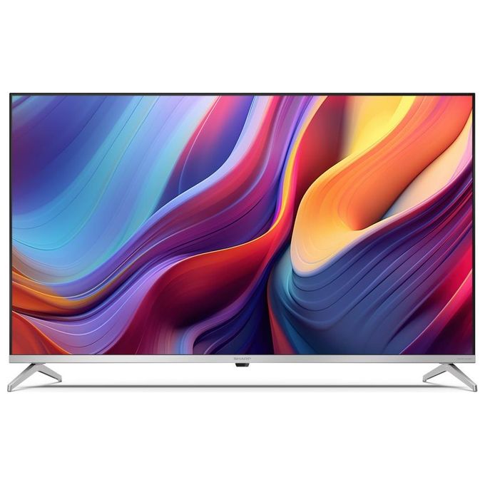 sharp-43gp6265e-smart-tv-43-4k-ultra-hd-qled-google-tv-dol Sharp 43GP6265E Smart TV 43'' 4K Ultra HD QLED Google TV Dolby Vision Dolby Atmos colore Nero