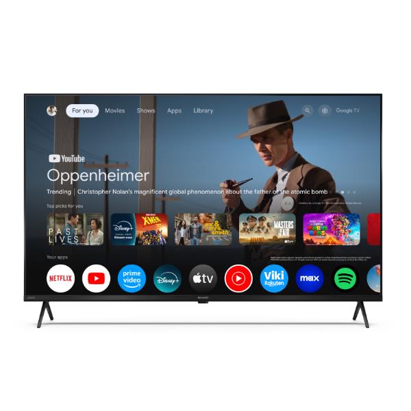 sharp-43hl4265e-tv-43-pollici-uhd-4k-google-tv-smart-tv-nero Sharp 43HL4265E TV 43 pollici UHD 4K Google TV Smart TV Nero