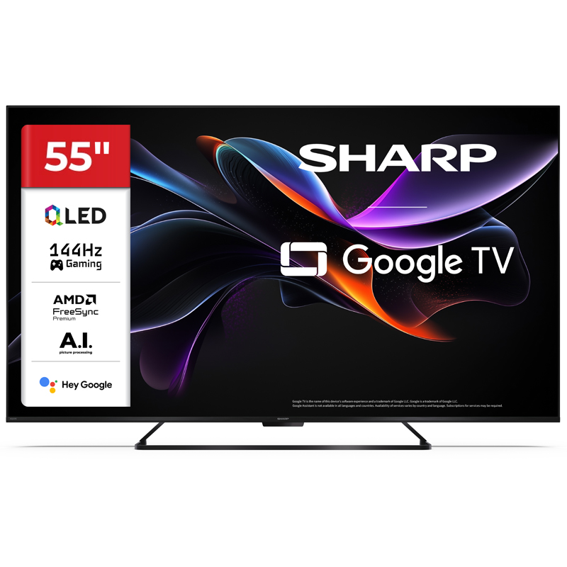 sharp-55hr7265e-tv-qled-55-hr7-uhd-4k-google-tv-144hz Sharp 55HR7265E TV QLED 55 HR7 UHD 4K Google TV 144Hz