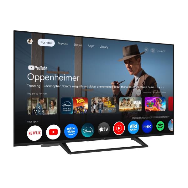 Smart Tech 55 UHD 4K Google TV QLED Tivusat 55QG06K