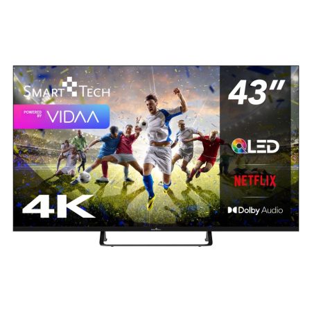 smart-tech-smart-tech-smart-tech-tv-qled-4k-uhd-43-109-cm Smart-Tech Smart Tech Smart Tech TV QLED 4K UHD 43' (109 cm) 43QV02V Vidaa TV - 3xHDMI - 2xUSB - Dolby Audio - HDR10