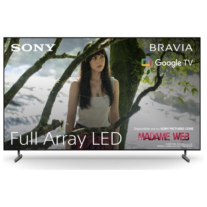 sony-kd55x85laep-bravia-tv-full-array-led-55-4k-ultra-hd-g Sony KD55X85LAEP Bravia TV Full Array LED 55'' 4K Ultra HD Google TV HDR Dolby Vision 120 Hz 4 HDMI Wi-Fi colore Nero