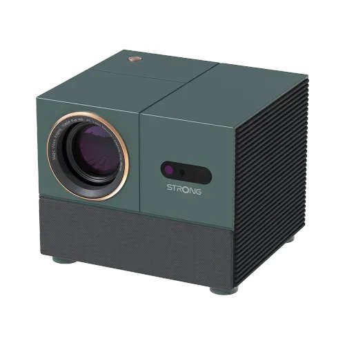 Strong MIRA1 Videoproiettore Smart Google TV 1080p LCD 300 ANSI lumen Wi-Fi Bluetooth Auto Focus colore Verde