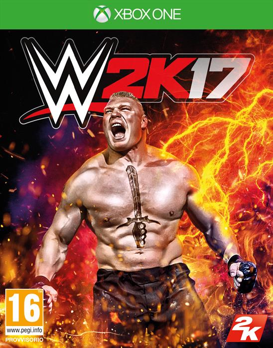 take-two-2k-swx10295-wwe-2k17-videogioco-per-xbox-one-lingua TAKE TWO 2K SWX10295 WWE 2K17 Videogioco per Xbox One Lingua Italiano Genere Wrestling PEGI 16 colore Nero