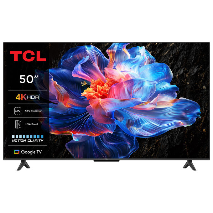 tcl-50p69k-serie-p69k-smart-tv-4k-ultra-hd-50-led-direct-l TCL 50P69K Serie P69K Smart TV 4K Ultra HD 50'' LED Direct-LED Google TV HDR10+ Dolby Audio Game Master colore Nero