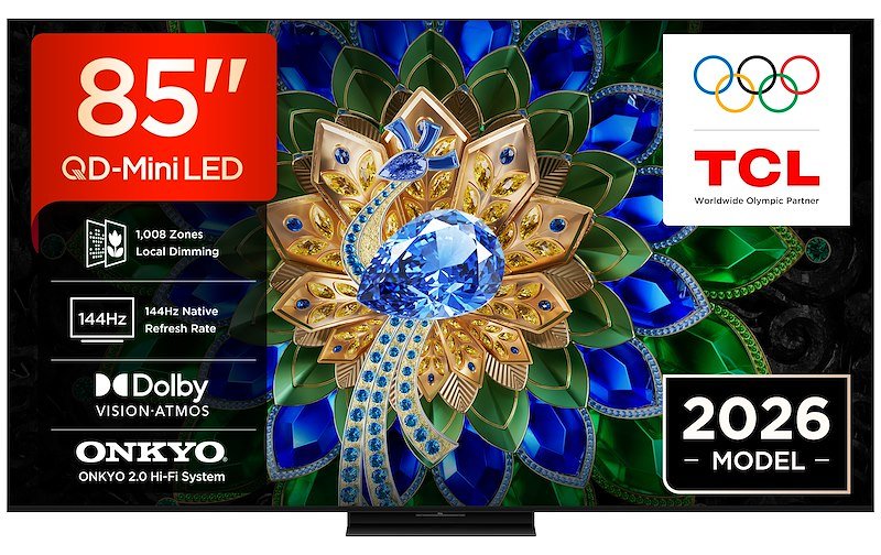 Tcl – Smart Tv Mini Led 4k 85″ 85a400u-nero