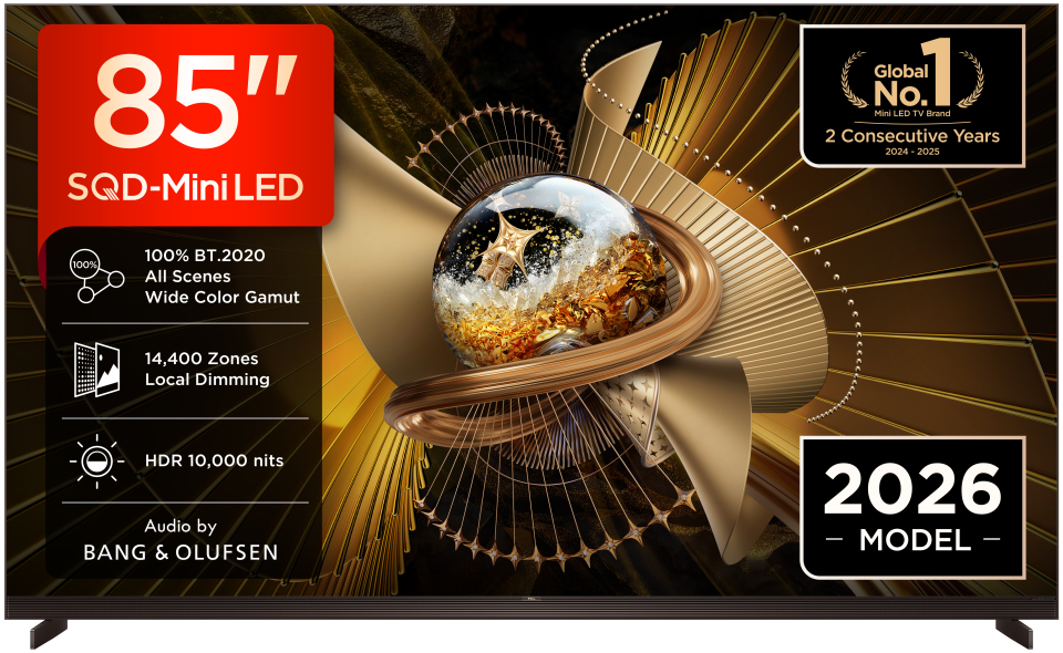 tcl-smart-tv-mini-led-4k-85-85x11l-144hz-nero-metallico Tcl - Smart Tv Mini Led 4k 85" 85x11l 144hz-nero, Metallico