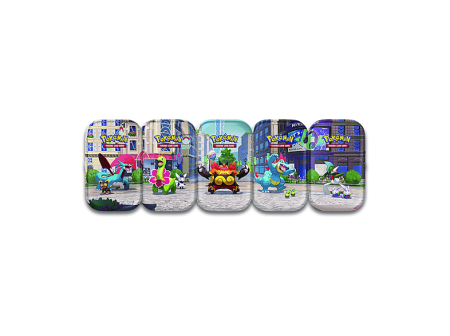 the-pokemon-company-the-pokemon-company-pk10392-i-mini-tin-d THE POKEMON COMPANY The Pokémon Company PK10392-I Mini Tin da Collezione Luminopoli 2026 Serie Megaevoluzione 2 Buste GCC Italiano