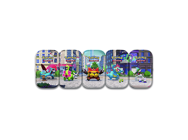 THE POKEMON COMPANY The Pokémon Company PK10392-I Mini Tin da Collezione Luminopoli 2026 Serie Megaevoluzione 2 Buste GCC Italiano
