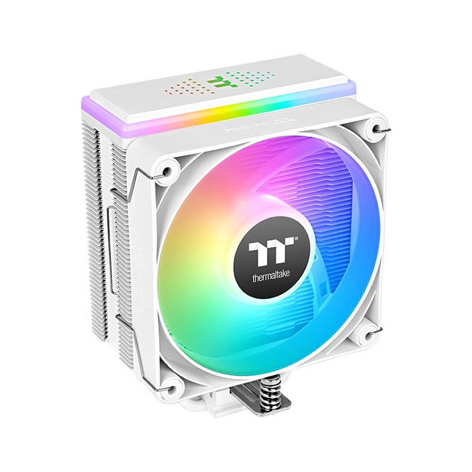 Thermaltake Astría 200 CL-P137-AL12SW-A Raffreddatore ad Aria 12 cm Bianco