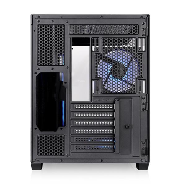 Thermaltake CA-11V-00M1WN-00 Vision 330 CR Case PC Mid Tower ATX Vetro Temperato Curvo 6 Ventole ARGB PWM 120 mm Supporto Radiatore 360 mm colore Nero