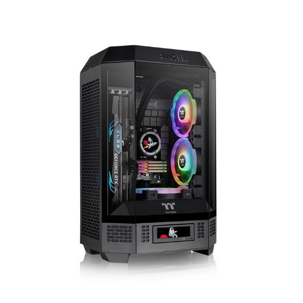 thermaltake-ca-1y4-00s1wn-00-the-tower-300-case-pc-micro-tow Thermaltake CA-1Y4-00S1WN-00 The Tower 300 Case PC Micro Tower con supporto micro ATX Mini-ITX vetro temperato 2 ventole 140 mm preinstallate colore N