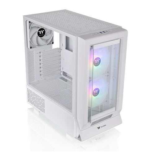 Thermaltake CA-1Z3-00M6WN-00 Ceres 350 MX Midi Tower ATX EATX micro ATX Mini-ITX vetro temperato USB 3.2 Gen 2 Type C colore Bianco