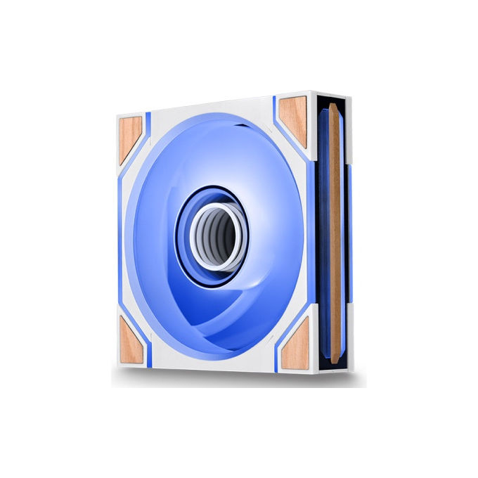 Thermaltake CL-F252-PL12SW-A SWAFAN 120 EX INFINITY Ventola PC 120 mm ARGB Sync MagForce 2.0 Doppi Infinity Mirror Pale Intercambiabili 2000 rpm color