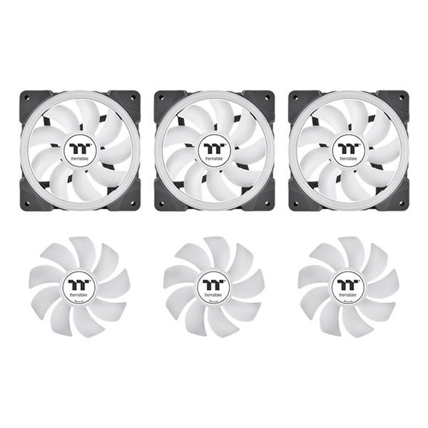 Thermaltake CL-W432-PL12SW-A MAGFloe 360 Ultra Raffreddatore a Liquido AIO 3 Ventole 120mm ARGB Display TFT 3,95'' PWM 500 2000 rpm 355W colore Nero