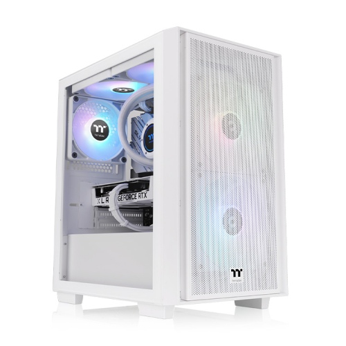 Thermaltake Versa H16 CA-1Y8-00S6WN-01 Micro Torre PC ARGB Bianco
