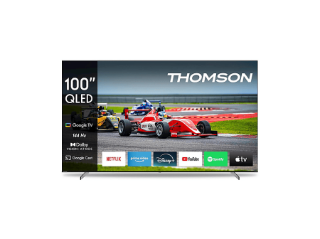 thomson-100qg7s14-tv-qled-smart-tv-100-processore-ca75x THOMSON 100QG7S14 TV QLED, SMART TV, 100 ", Processore CA75x2&1.3GHz + CA55x2&1.15GHz, Classe F