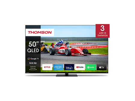 thomson-50qg7c14-smart-tv-qled-50-4k-dolby-atmos-googl THOMSON 50QG7C14, Smart TV QLED 50'', 4K, Dolby Atmos, Google TV, Chromecast, Media Player