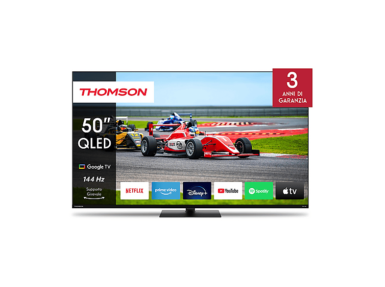 thomson-50qg7c14-smart-tv-qled-50-4k-dolby-atmos-googl THOMSON 50QG7C14, Smart TV QLED 50'', 4K, Dolby Atmos, Google TV, Chromecast, Media Player