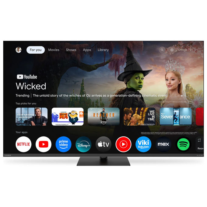 thomson-tv-mini-led-google-tv-50-pollici-50mg7c15-4k-hdr10-n Thomson Tv Mini Led Google Tv 50 Pollici 50MG7C15 4K Hdr10 Nero