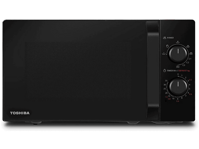 Toshiba MW-MG20P Forno a Microonde Combinato 20 L 800 W Grill Scongelamento colore Nero