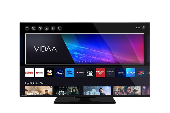 toshiba-smart-tv-led-uhd-4k-43-43qv3463da-nero Toshiba - Smart Tv Led Uhd 4k 43" 43qv3463da-nero