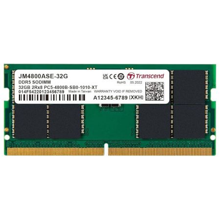 transcend-jm6400ase-16g-memoria-ram-ddr5-16-gb-6400-mhz-per Transcend JM6400ASE-16G Memoria RAM DDR5 16 GB 6400 MHz Per Notebook