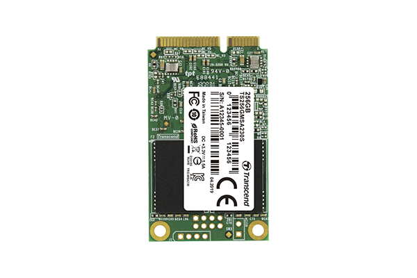 Transcend TS256GMSA230S 230S SSD Interno mSATA 256 GB Serial ATA III 3D NAND 530 MB-s lettura 400 MB-s scrittura